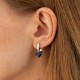 Серебряные серьги с сапфирами GS-02-003-31