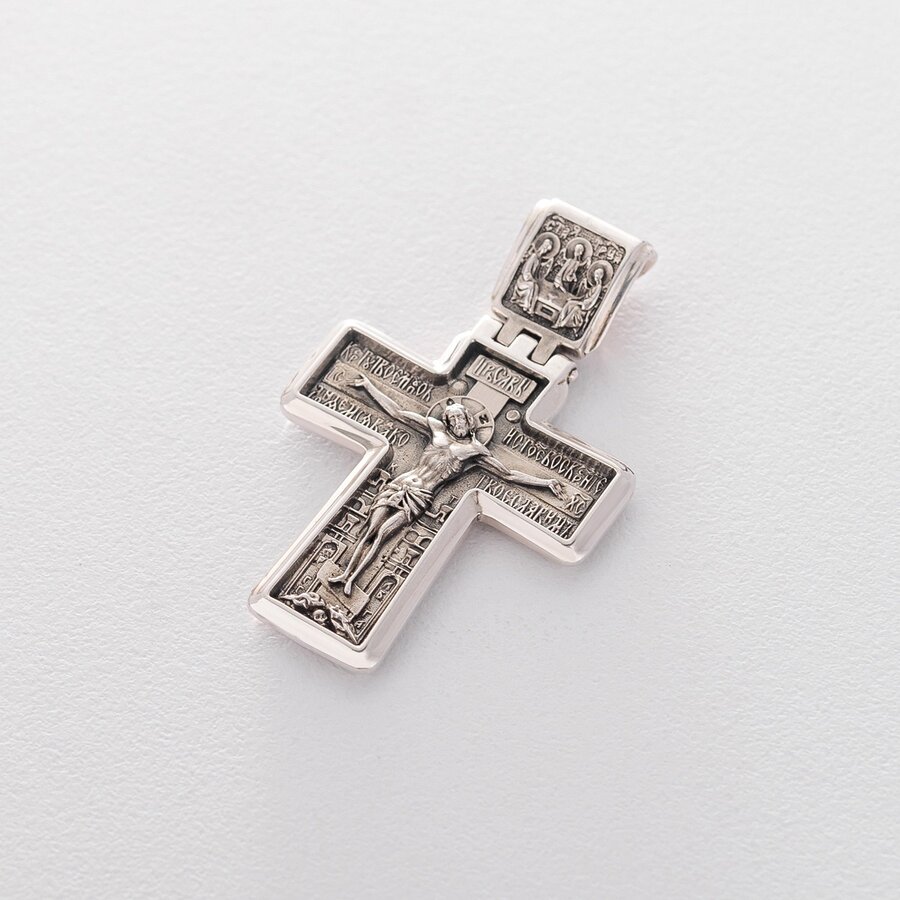 Православний хрест зі срібла 131924