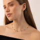 Серебряное колье с жемчугом 181376