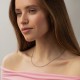 Ланцюжок Ролло в білому золоті ц00362-2