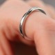 Серебряное кольцо "Бесконечность" 7161род