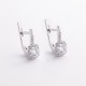 Серебряные серьги с фианитами 2292/1р-CZ