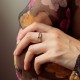 Серебряное кольцо "Гвоздь" 112701