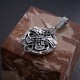 Серебряный кулон "Волки Рода" с деревом 088