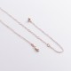 Колье 2 в 1 "Шарики" в красном золоте кол02572