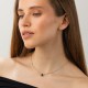 Серебряное колье с кварцом 8188р-QGR