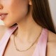 Колье "Фантазия" в желтом золоте кол02664