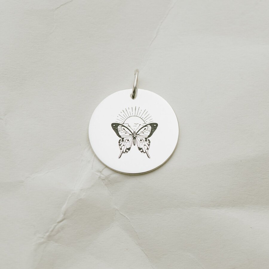 Кулон "Метелик" (2.1 см) 132724баб