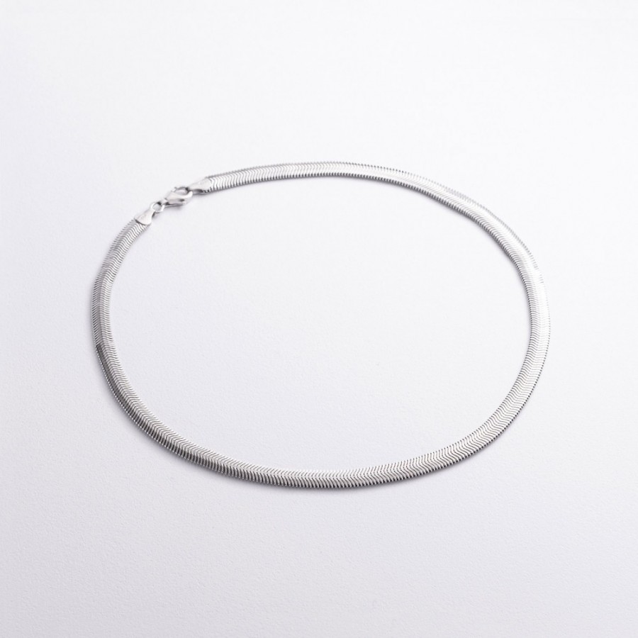 Срібний ланцюжок (снейк) 6мм 15230-6