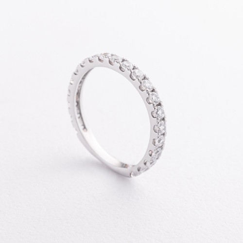 Серебряное кольцо с фианитами 1901/1р-CZ
