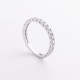 Серебряное кольцо с фианитами 1901/1р-CZ