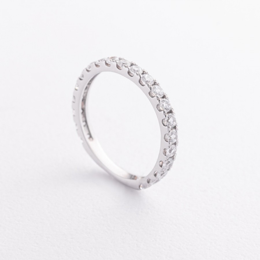 Серебряное кольцо с фианитами 1901/1р-CZ