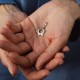 Срібна підвіска "Зірка Давида" 132981