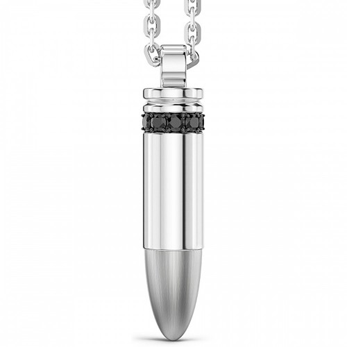 Чоловіче срібне кольє "Куля" Zancan EXC453