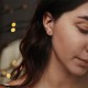 Сережки - пусети "Кульки" в жовтому золоті (0.4 см) с07322