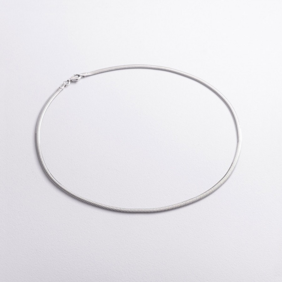 Срібний ланцюжок (снейк) 4мм 15230-4