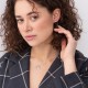 Серьги "Риск" в серебре 122783