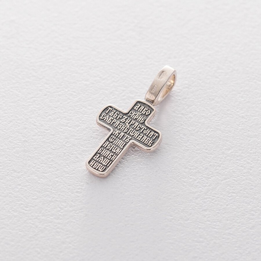 Православний хрест зі срібла 132708