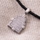 Серебряная ладанка "Божья Матерь" 13355