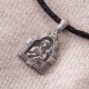 Серебряная ладанка "Божья Матерь" 13355