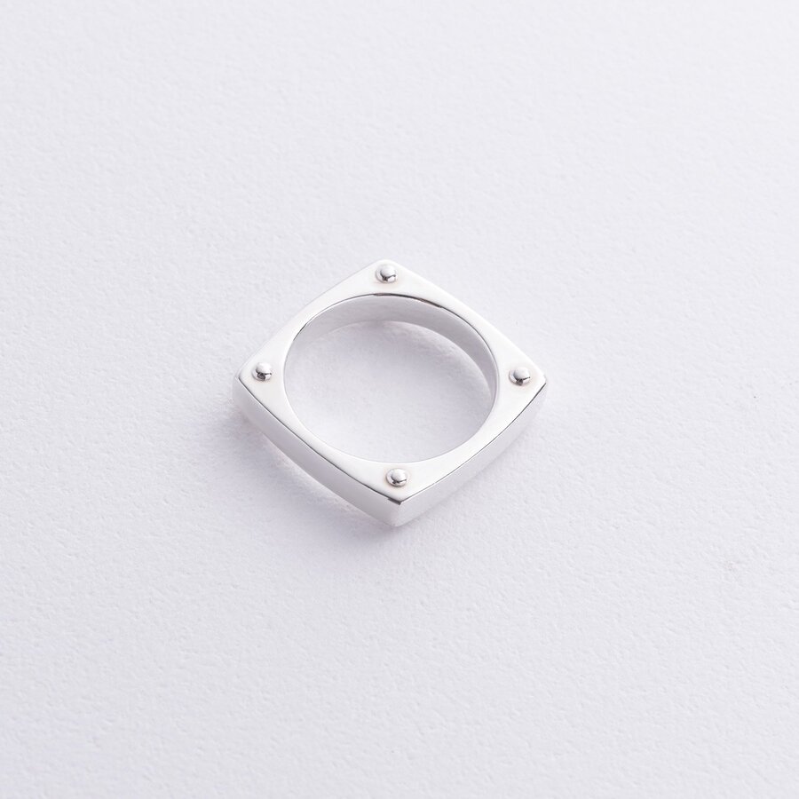 Серебряное кольцо "Giselle" 112813