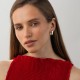 Сережки "Jane" у жовтому золоті с09774