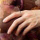 Серебряное кольцо "Mona" 112838