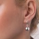 Серебряные серьги "Шарики" 12032