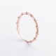 Кольцо "Milly" в красном золоте к08471