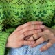 Кольцо "Рейчел" с шариками (желтое золото) к07333