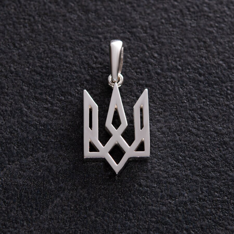 Підвіска "Герб України - Тризуб" у сріблі 133151