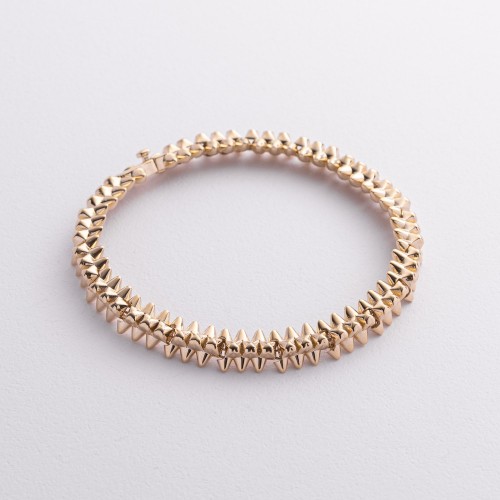 Браслет "Тереза" в желтом золоте б05472