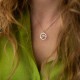 Серебряное колье "Волна" 908-01326