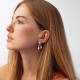 Сережки "Melaine" у білому золоті с09153