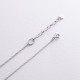 Серебряное колье "Волна" 908-01326