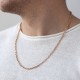 Золотая цепочка плетение Ролло (4 мм) ц00576-4