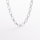 Серебряное колье "Цепочка" 908-01511