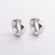 Серьги - кольца "Luisa" в серебре 123502
