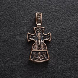 Православный крест "Распятие. Благоразумный разбойник" п01652