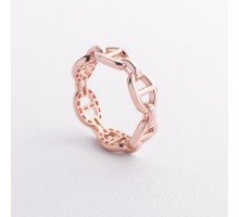 Каблучка "Helen" у червоному золоті к08390