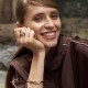 Кольцо "Rosemarie" в белом золоте (фианиты) к08289