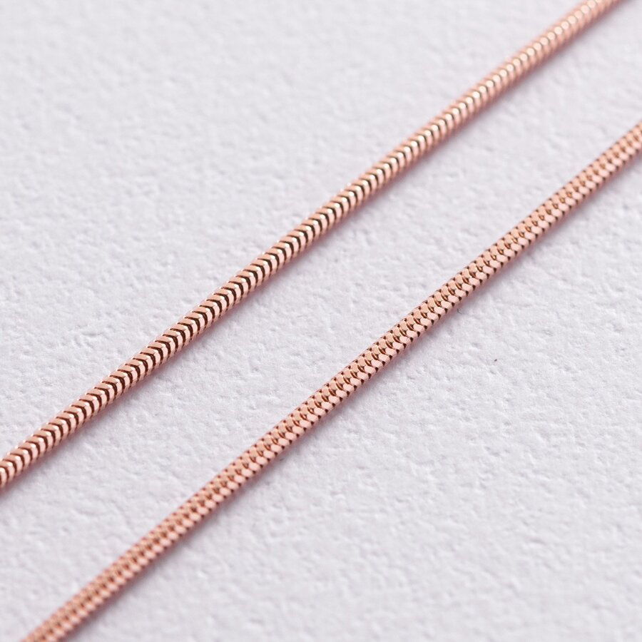 Золотий ланцюжок плетіння Снейк (1.5 мм) ц00003-1.5