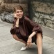 Жорсткий браслет "Змія" у жовтому золоті (фіаніти) б05629