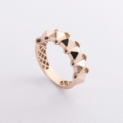 Кольцо в желтом золоте к08275